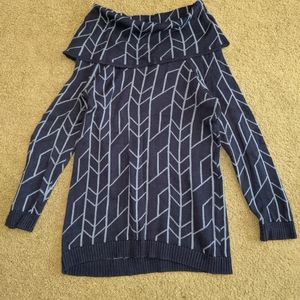 Her Universe Wonder Woman cowl neck tunic sweater